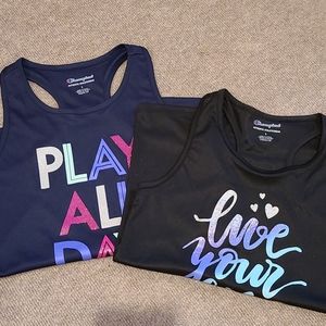 2 Girls Champion Tank Tops